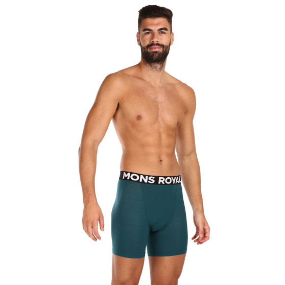 Boxershorts til mænd Mons Royale merino grøn (100088-1169-300)