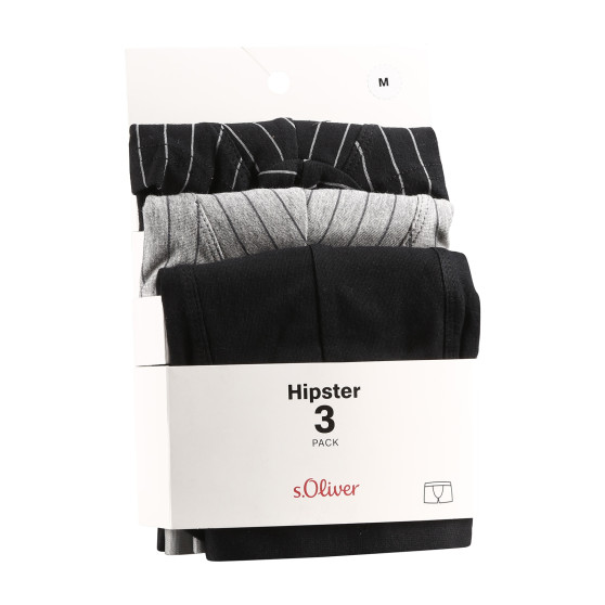 3PACK Boxershorts til mænd S.Oliver flerfarvet (NH-40H-98799021)