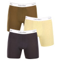 3PACK Boxershorts til mænd Calvin Klein flerfarvet (NB2381A-GW2)