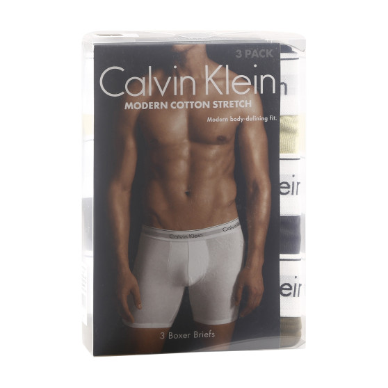 3PACK Boxershorts til mænd Calvin Klein flerfarvet (NB2381A-GW2)