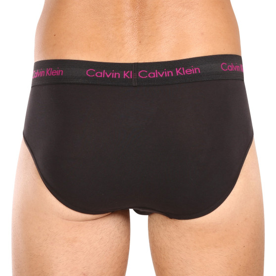 3PACK Trusser til mænd Calvin Klein sort (U2661G-H50)