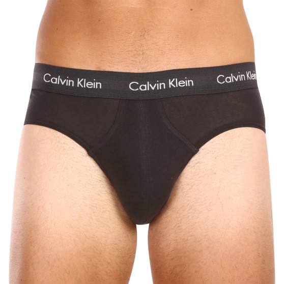 3PACK Trusser til mænd Calvin Klein sort (U2661G-H50)