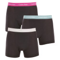 3PACK Boxershorts til mænd Calvin Klein sort (U2662G-H53)