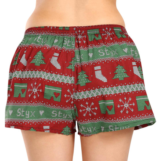 Dameshorts Styx art klassisk gummi julestrik (K1658)