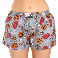 Shorts til kvinder Styx art klassisk gummi Halloween coffin (K1752)