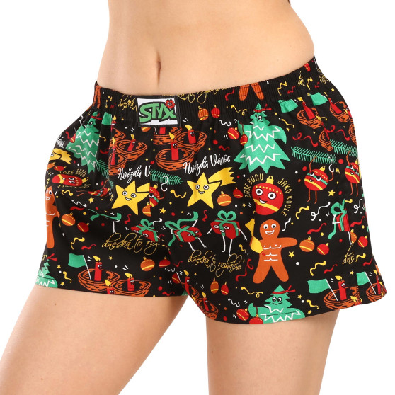 Dameshorts Styx art klassiske gummie juleornamenter (K1754)