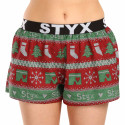 Dameshorts Styx art sport gummi jul strikket (T1658)