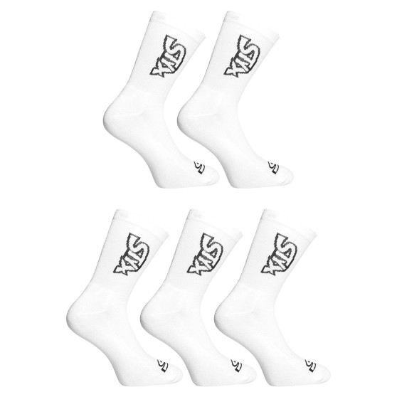 5PACK sokker Styx høj hvid (5HV1061)