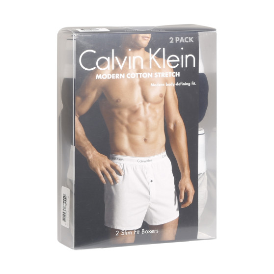 2PACK Boxershorts til mænd Calvin Klein flerfarvet (NB1396A-BHY)