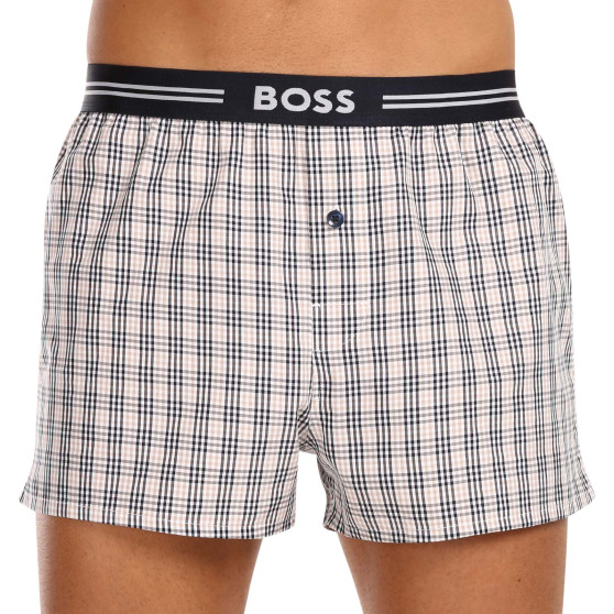 3PACK Boxershorts til mænd BOSS flerfarvet (50480034 275)