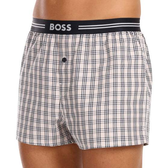 3PACK Boxershorts til mænd BOSS flerfarvet (50480034 275)