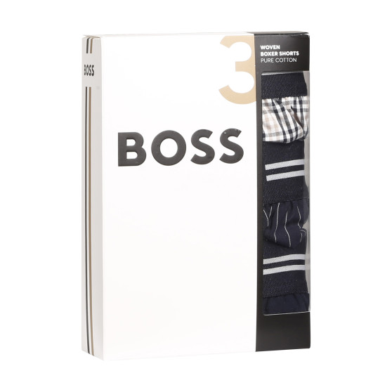 3PACK Boxershorts til mænd BOSS flerfarvet (50480034 275)