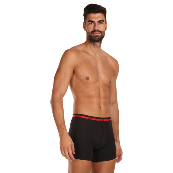 3PACK Boxershorts til mænd HUGO sort (50496713 002)