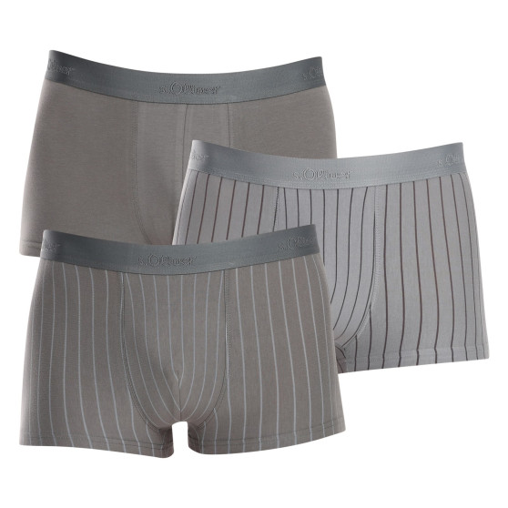 3PACK Boxershorts til mænd S.Oliver flerfarvet (NH-40H-12162755)