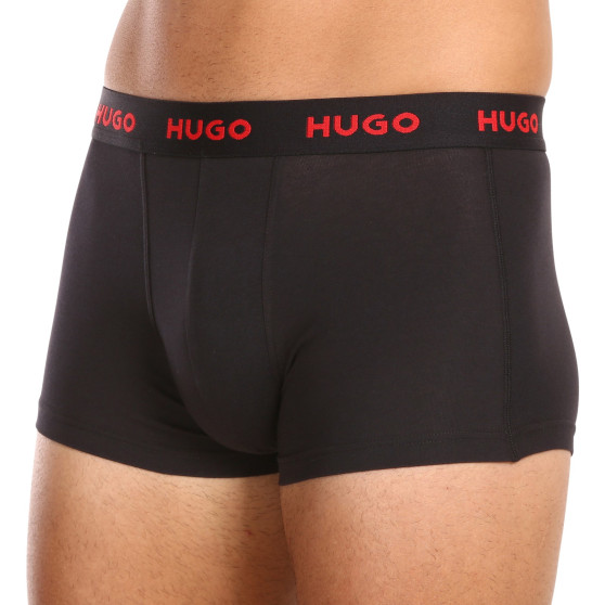 3PACK Boxershorts til mænd HUGO sort (50469766 994)