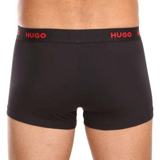 3PACK Boxershorts til mænd HUGO sort (50469766 994)