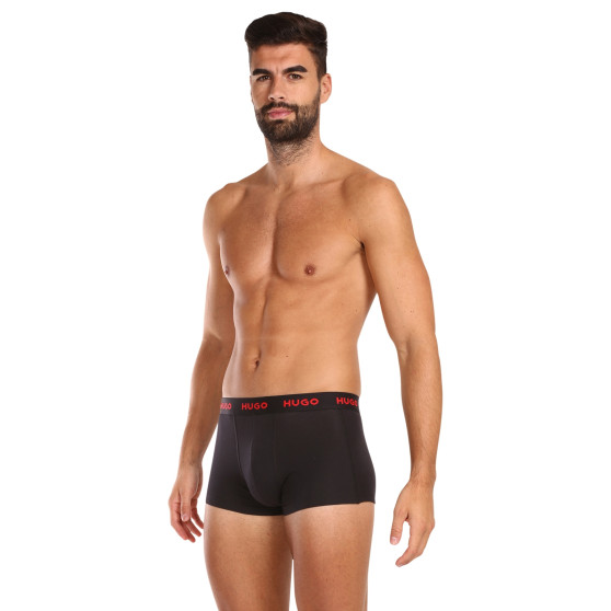 3PACK Boxershorts til mænd HUGO sort (50469766 994)