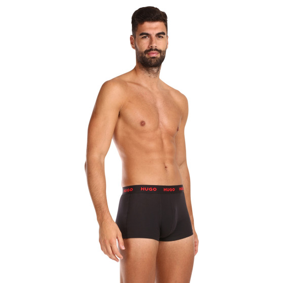 3PACK Boxershorts til mænd HUGO sort (50469766 994)