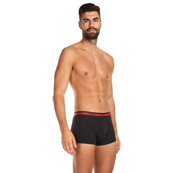 3PACK Boxershorts til mænd HUGO sort (50492375 002)