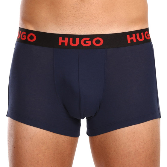 3PACK Boxershorts til mænd HUGO flerfarvet (50496723 406)