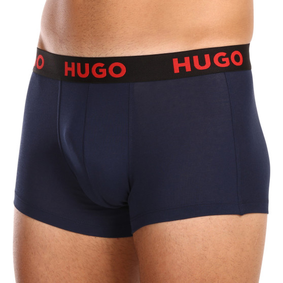 3PACK Boxershorts til mænd HUGO flerfarvet (50496723 406)