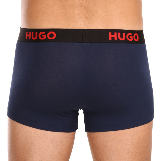 3PACK Boxershorts til mænd HUGO flerfarvet (50496723 406)