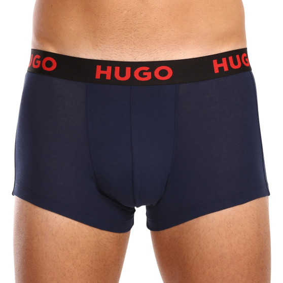 3PACK Boxershorts til mænd HUGO flerfarvet (50496723 406)