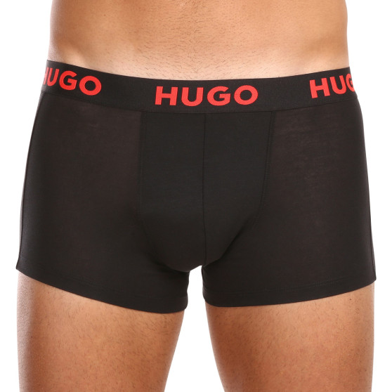 3PACK Boxershorts til mænd HUGO flerfarvet (50496723 406)