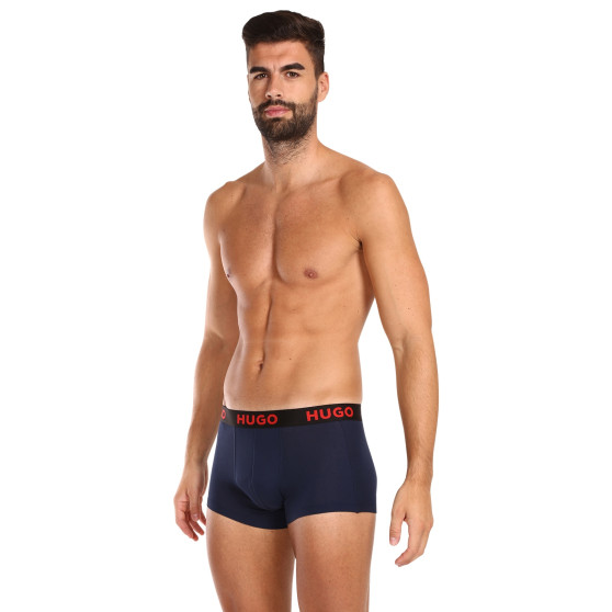 3PACK Boxershorts til mænd HUGO flerfarvet (50496723 406)