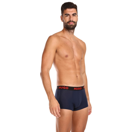 3PACK Boxershorts til mænd HUGO flerfarvet (50496723 406)