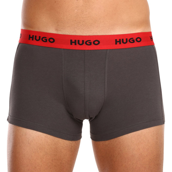 3PACK Boxershorts til mænd HUGO flerfarvet (50469766 031)