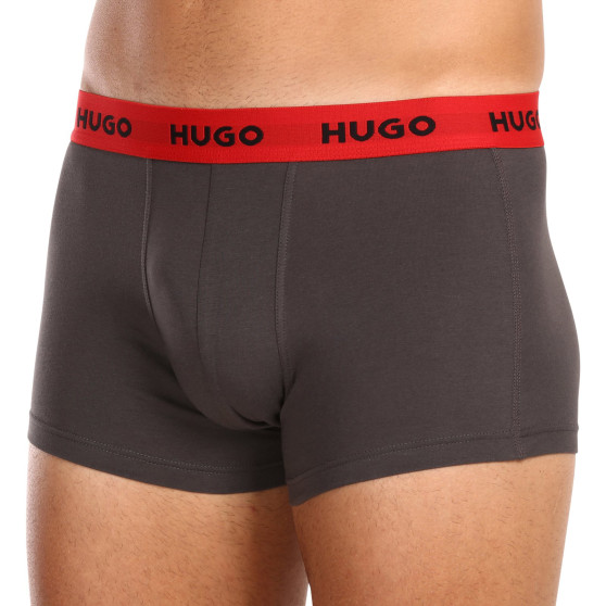 3PACK Boxershorts til mænd HUGO flerfarvet (50469766 031)