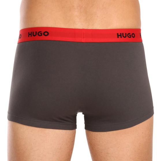 3PACK Boxershorts til mænd HUGO flerfarvet (50469766 031)