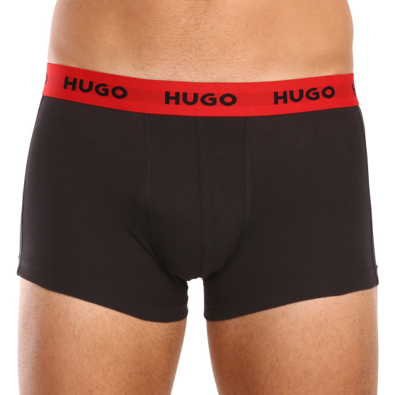 3PACK Boxershorts til mænd HUGO flerfarvet (50469766 031)