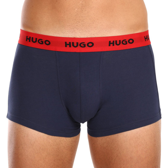 3PACK Boxershorts til mænd HUGO flerfarvet (50469766 031)