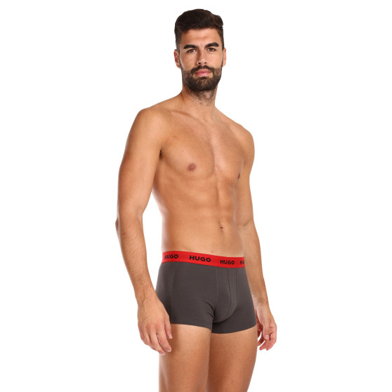 3PACK Boxershorts til mænd HUGO flerfarvet (50469766 031)