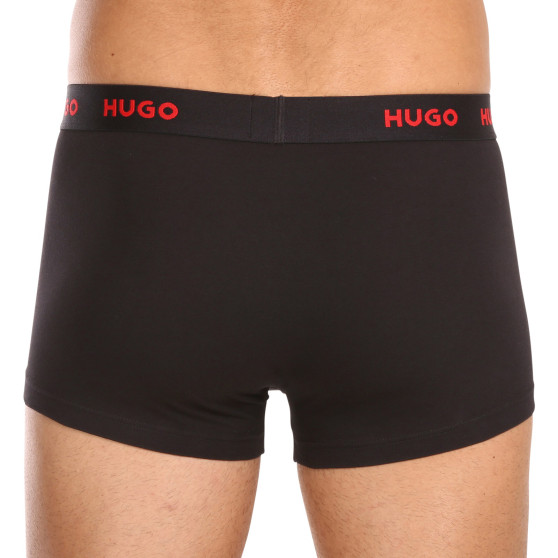 3PACK Boxershorts til mænd HUGO flerfarvet (50469766 303)