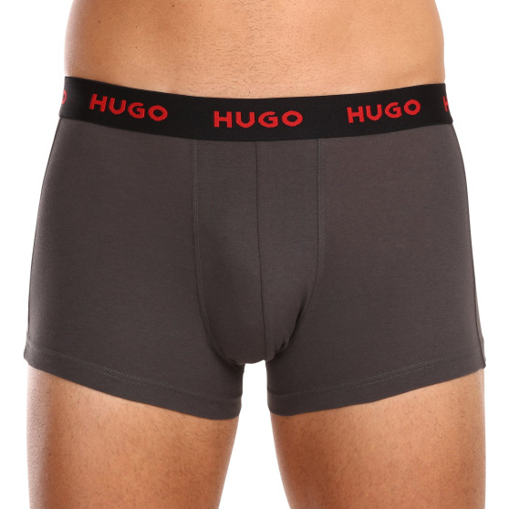 3PACK Boxershorts til mænd HUGO flerfarvet (50469766 303)