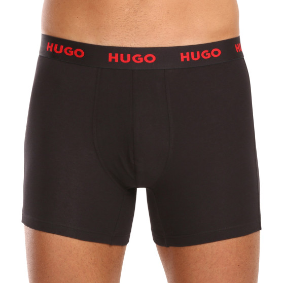 3PACK Boxershorts til mænd HUGO flerfarvet (50503079 413)