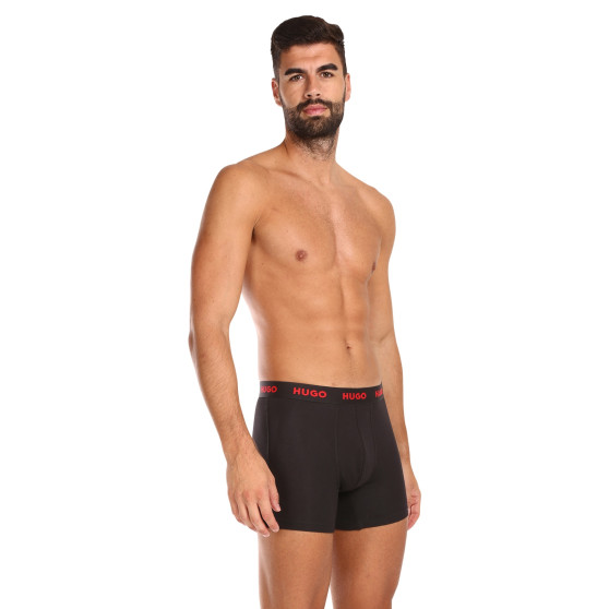 3PACK Boxershorts til mænd HUGO flerfarvet (50503079 413)