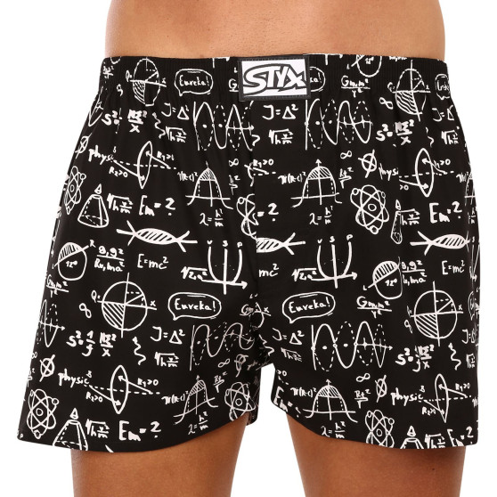 10PACK Boxershorts til mænd Styx art klassisk gummi flerfarvet (10A130901467892)