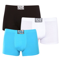 3PACK Boxershorts til mænd Styx classic elastic flerfarvet (3Q96019)