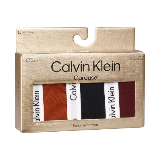 3PACK Dametrusser Calvin Klein flerfarvet (QD5146E-HVT)