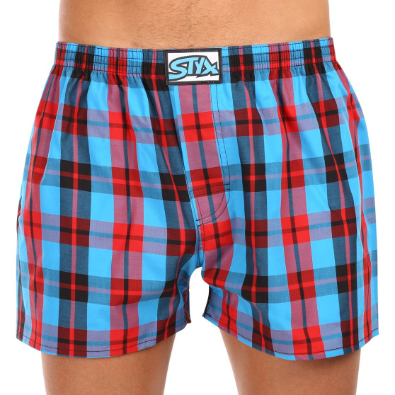 3PACK Boxershorts til mænd Styx classic elastic flerfarvet (3A11123)