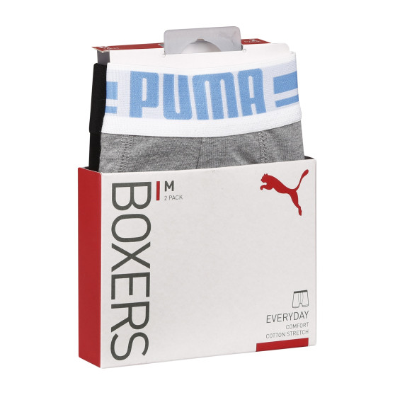 2PACK Boxershorts til mænd Puma flerfarvet (651003001 033)