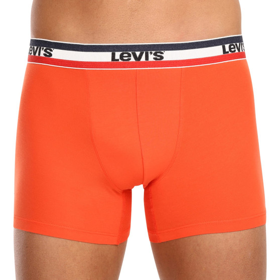 3PACK Boxershorts til mænd Levis flerfarvet (100002870 010)