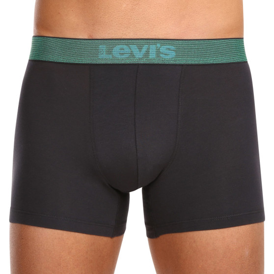 3PACK Boxershorts til mænd Levis sort (701224662 001)