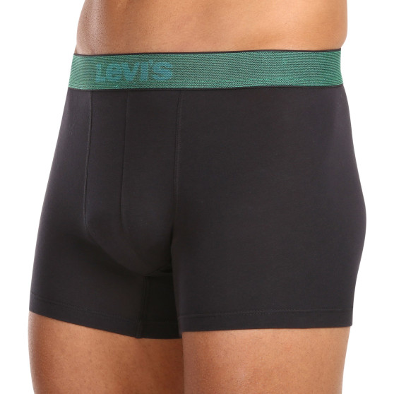 3PACK Boxershorts til mænd Levis sort (701224662 001)