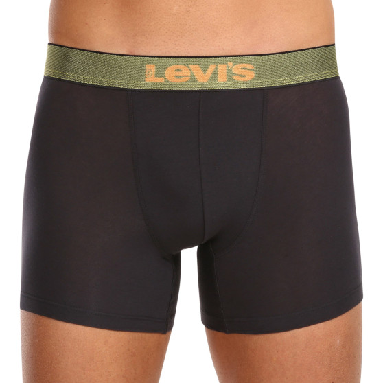 3PACK Boxershorts til mænd Levis sort (701224662 001)