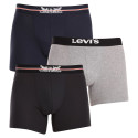 3PACK Boxershorts til mænd Levis flerfarvet (701224663 001)